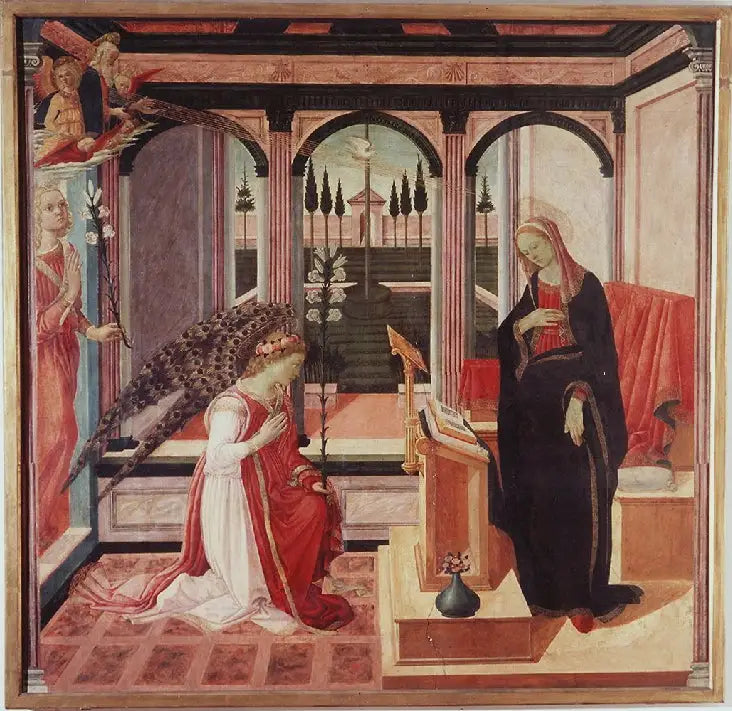 Annonceringen - Filippino Lippi