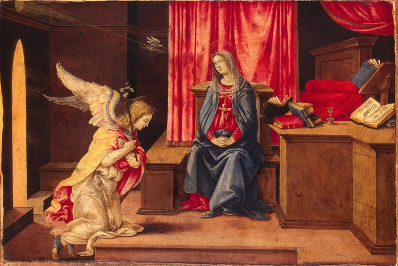 Annonceringen - Filippino Lippi