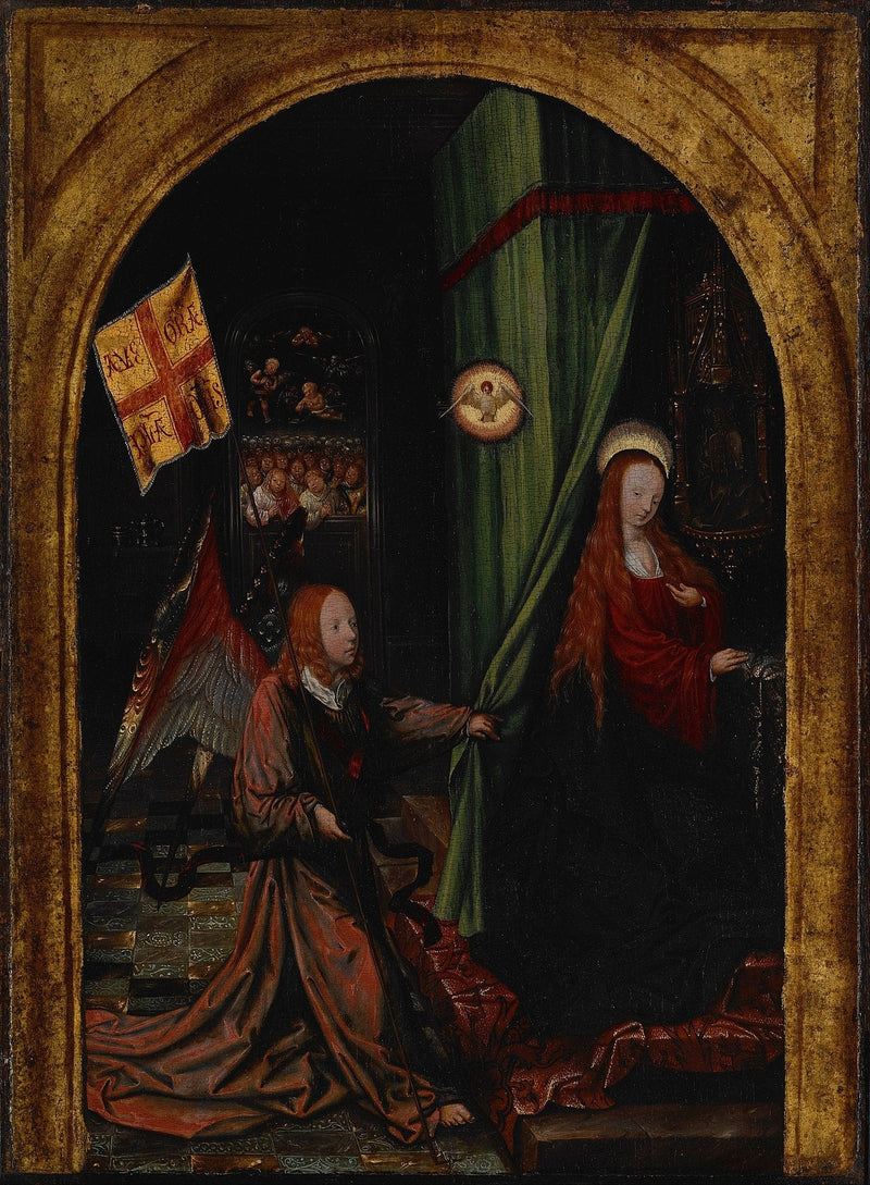 Annonceringen - Jacob Cornelisz van Oostsanen
