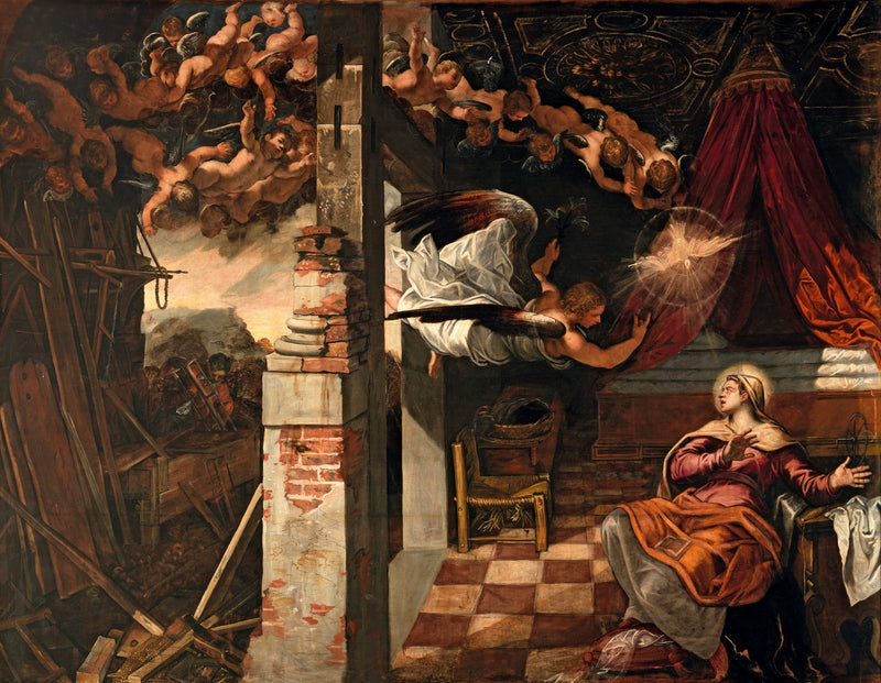Annonceringen - Jacopo Tintoretto