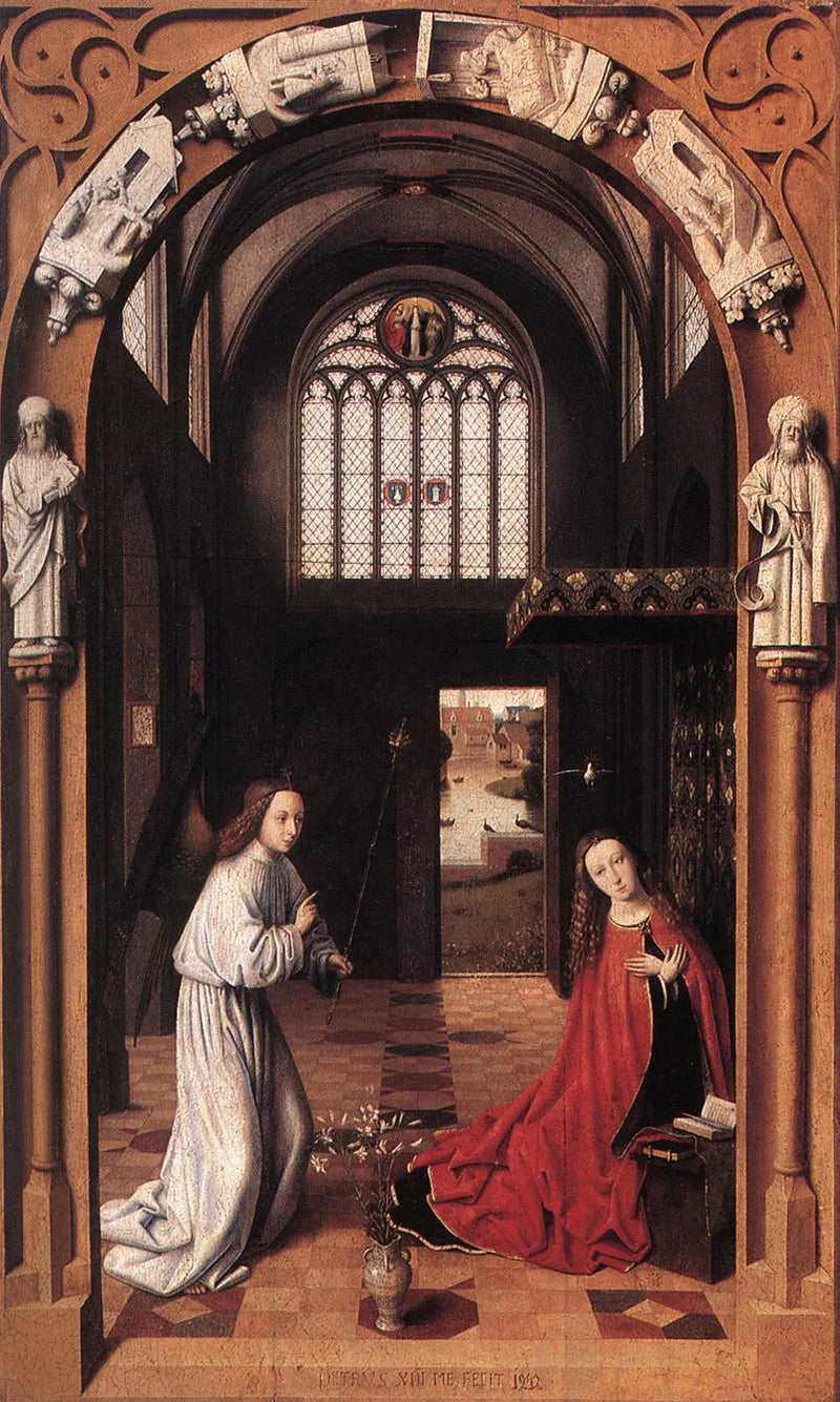 Annonceringen - Petrus Christus