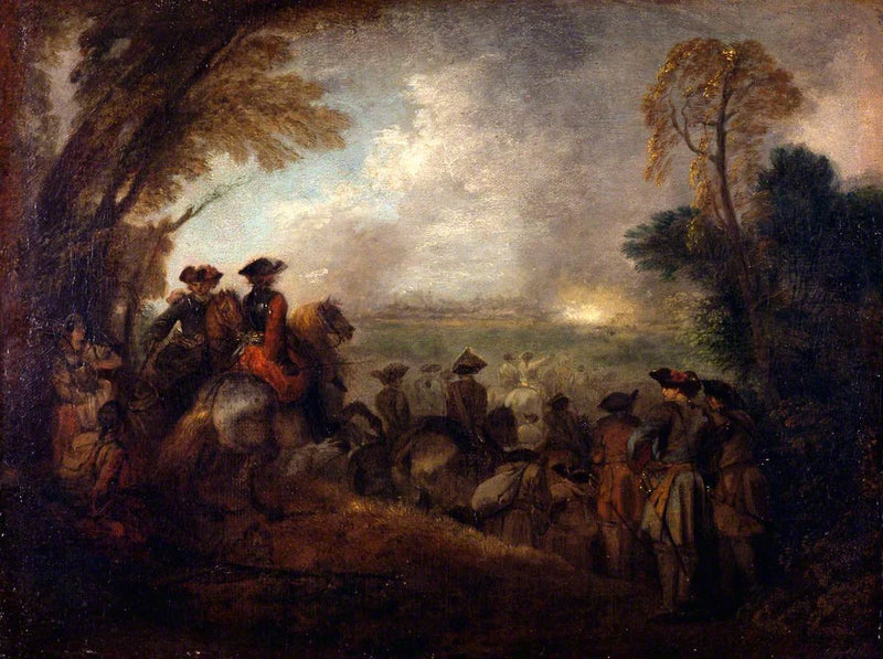 Le Défilé - Antoine Watteau