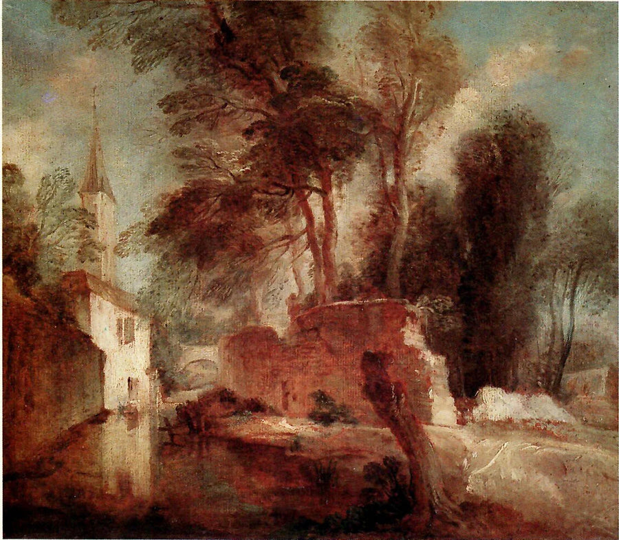 La Bièvre à Gentilly - Antoine Watteau