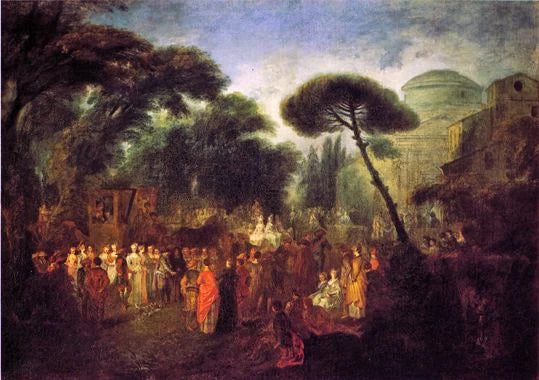 La Mariée de village, peinture d’Antoine Watteau