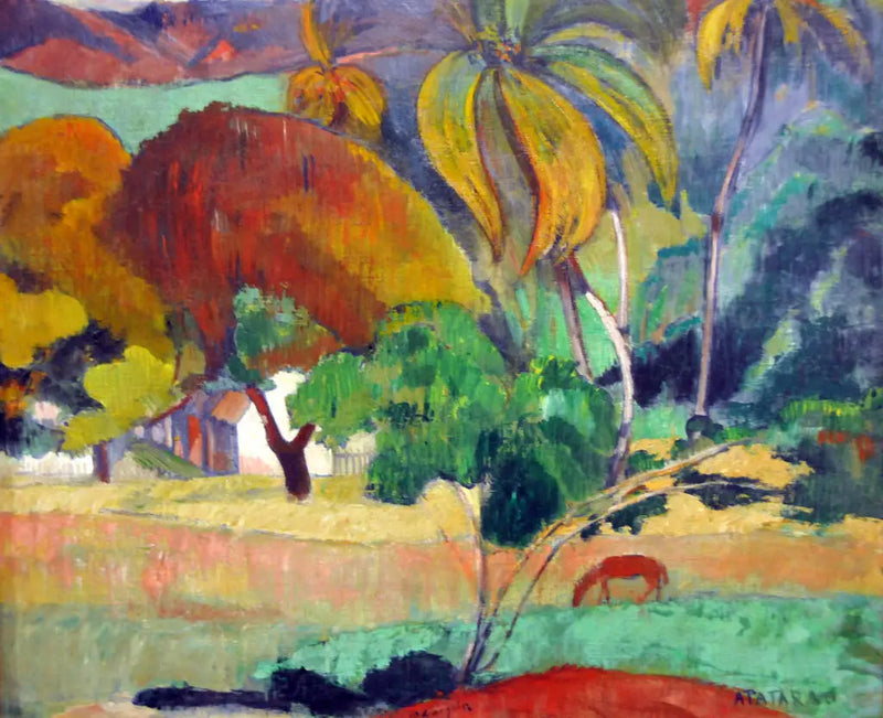 Apatarao (Papeete Kvarter) - Paul Gauguin