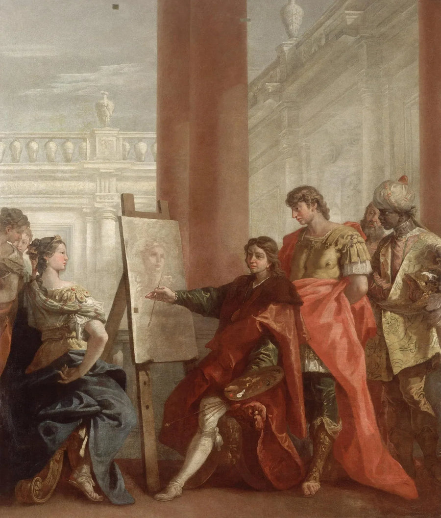 Apelles maler Campaspa - Sebastiano Ricci