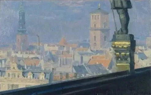 Oversigt over Københavns Rådhus - Peder Severin Krøyer