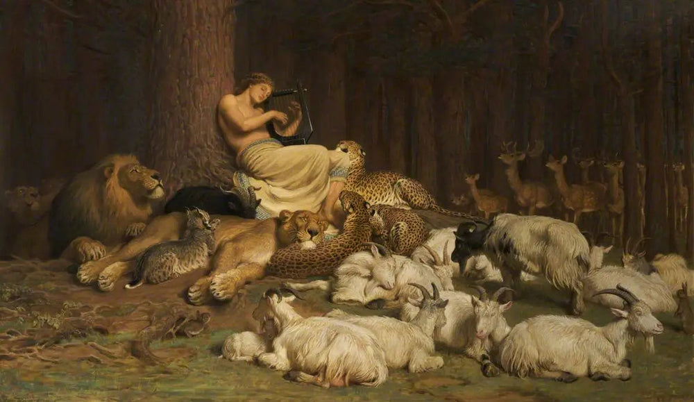 Apollon - Briton Rivière image 1 tableau peint à l’huile sur toile