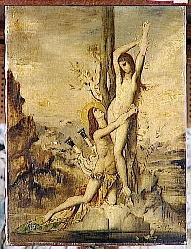 Apollon og Daphné - Gustave Moreau