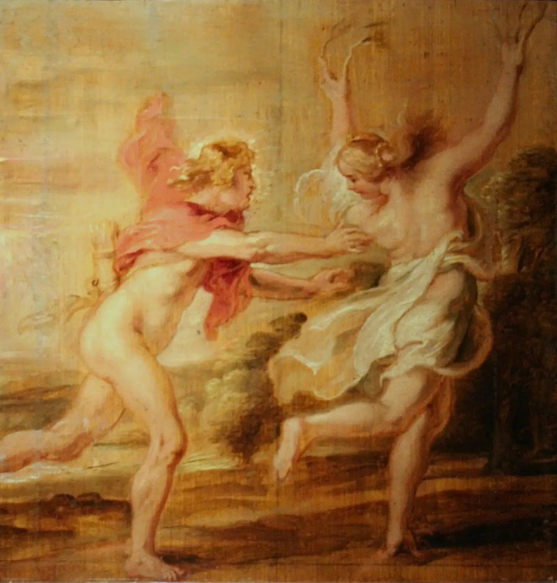Apollon og Daphné - Peter Paul Rubens