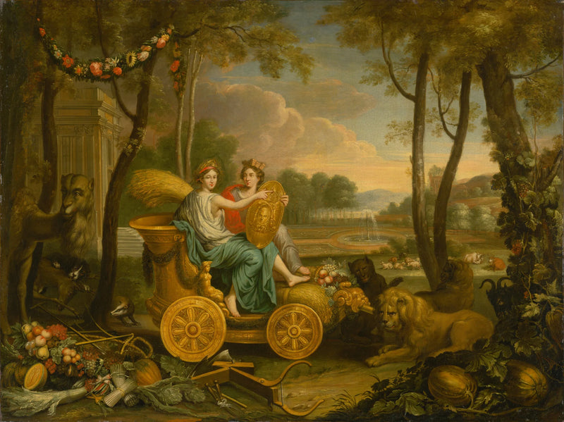 Apothéose de Louis XIV. - Charles Le Brun