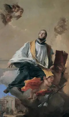 Apothéose de saint Gaétan Thieme - Giovanni Battista Tiepolo