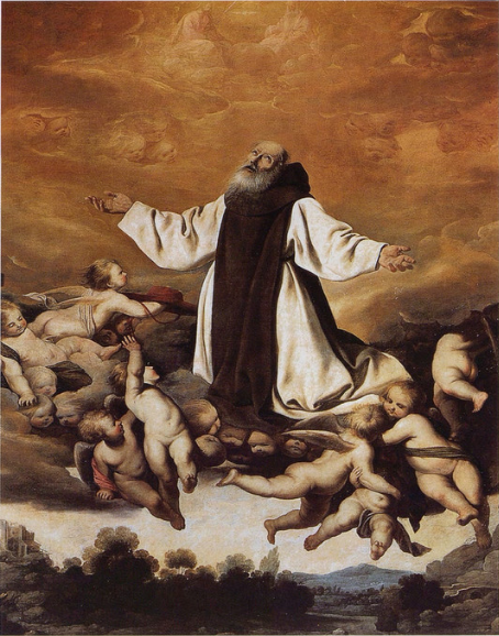 Apoteose af Sankt Jeronimus - Francisco de Zurbarán