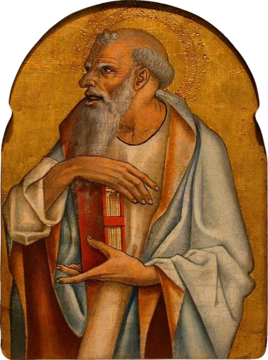 Apostel med skæg - Carlo Crivelli