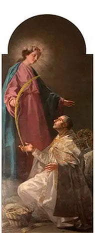 Jomfruens Åbenbaring for Sankt Julian - Francisco de Goya
