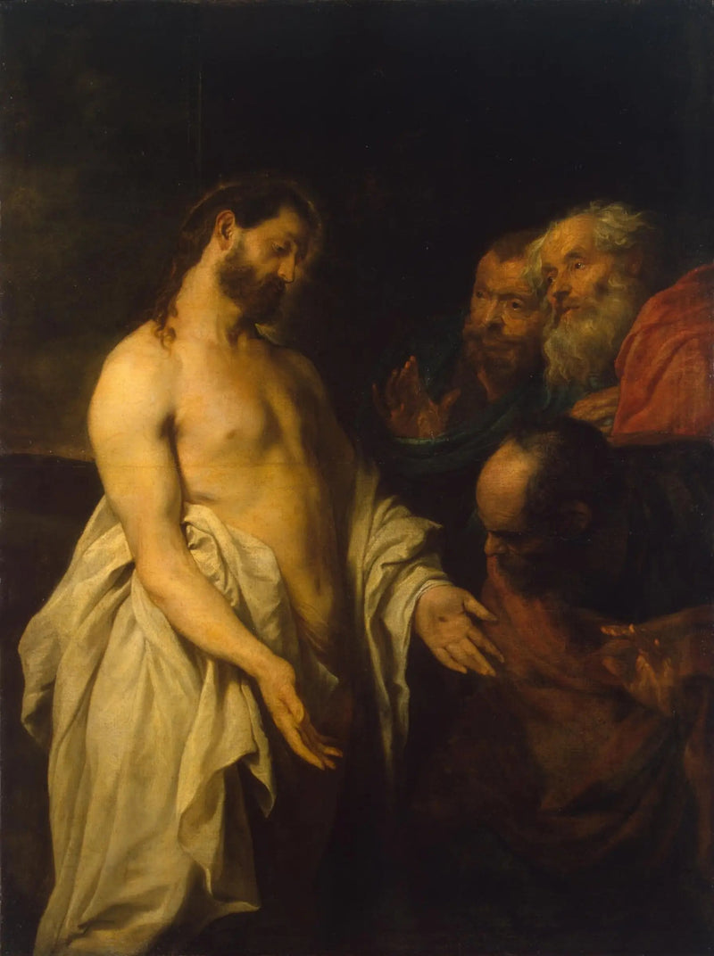 Apparition af Kristus for sine disciple - Antoine van Dyck