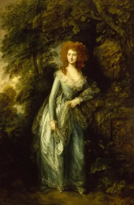 Kaldet Lady Mary Bruce, hertuginde af Richmond (1740 - 1796), måske Elizabeth White, fru Hartley (1751 - 1824) - Thomas Gainsborough