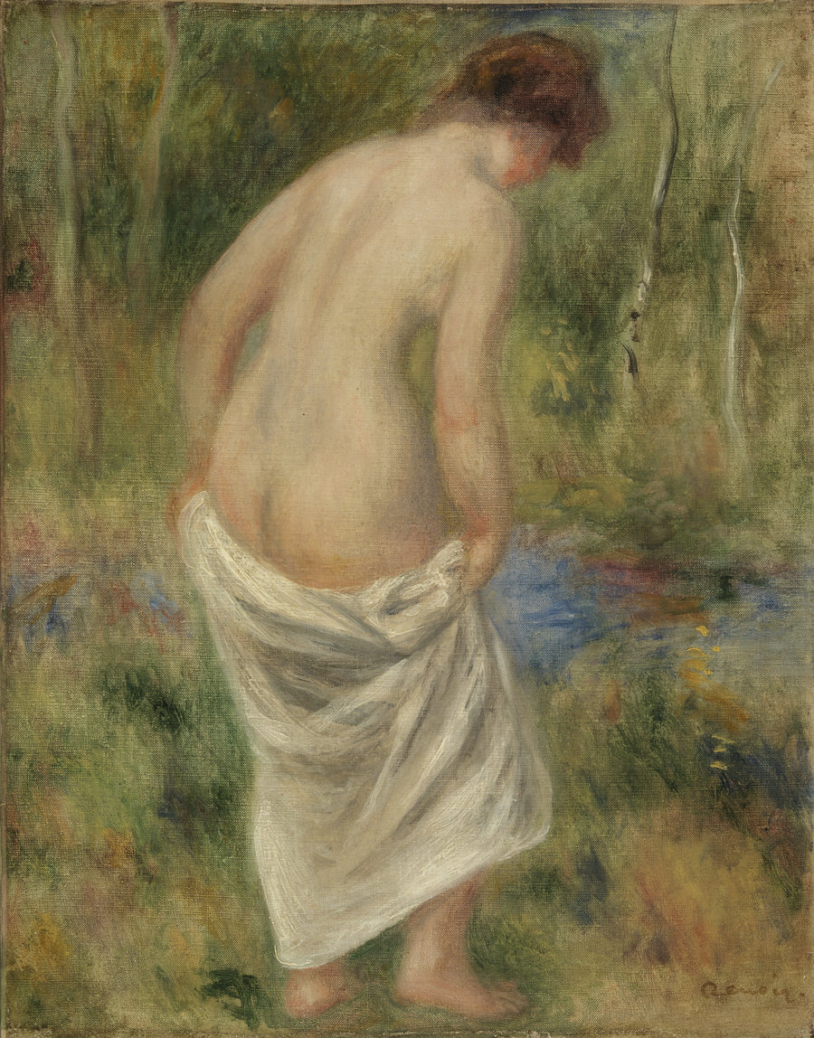 Efter badet - Pierre-Auguste Renoir