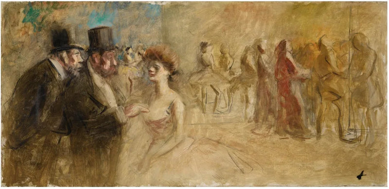 Efter dansen - Jean-Louis Forain