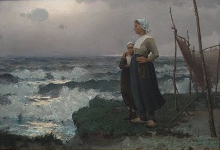 Efter stormen - Frank Weston Benson