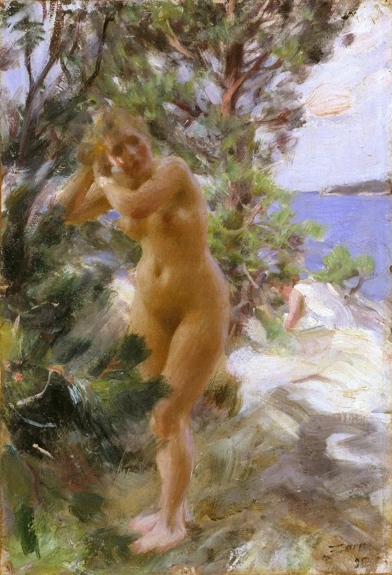 Efter badet - Anders Zorn