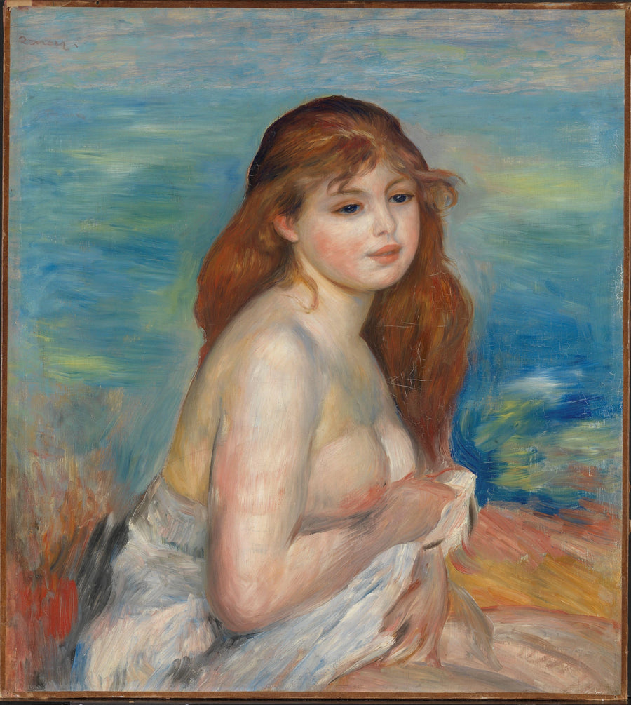 Efter badet - Pierre-Auguste Renoir