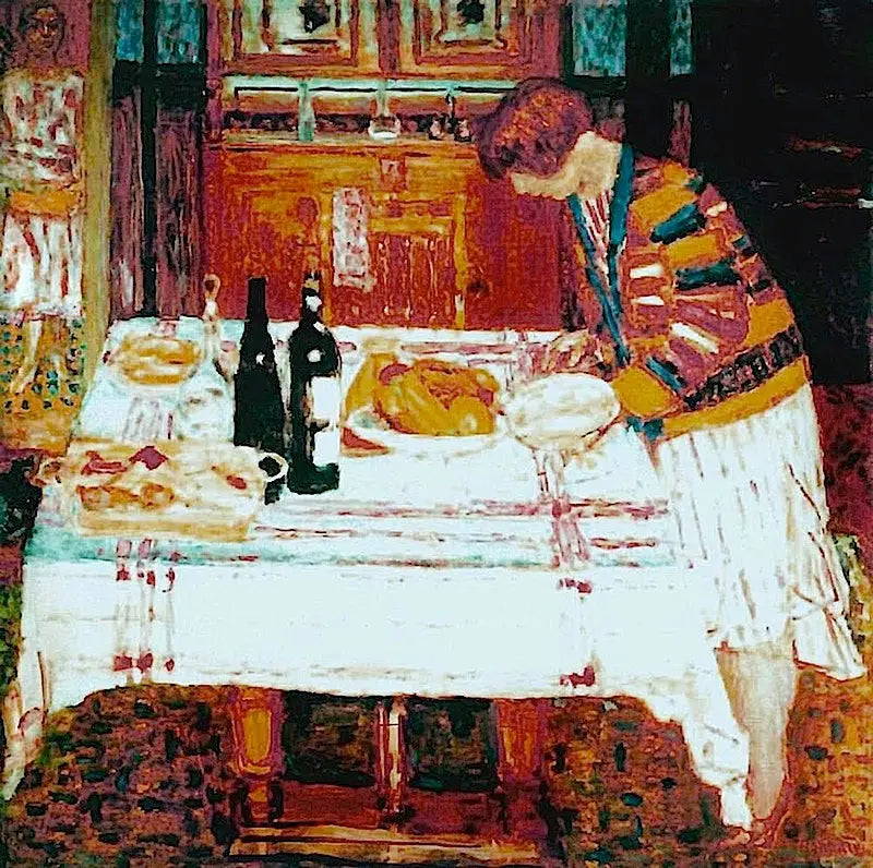 Efter måltidet - Pierre Bonnard
