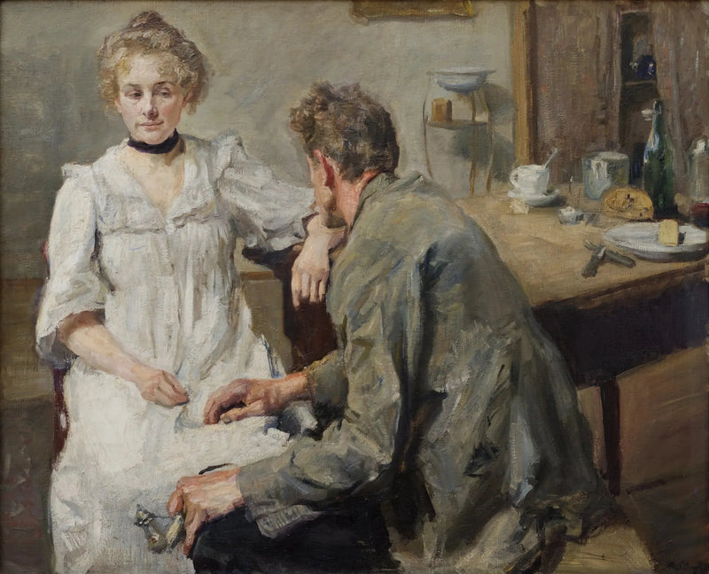 Efter arbejdet - Max Slevogt