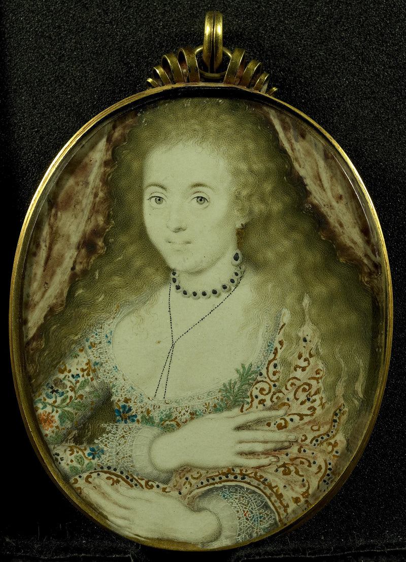 Arabella Stuart (décédée en 1615). Fille de Charles Lennox - Isaac Oliver