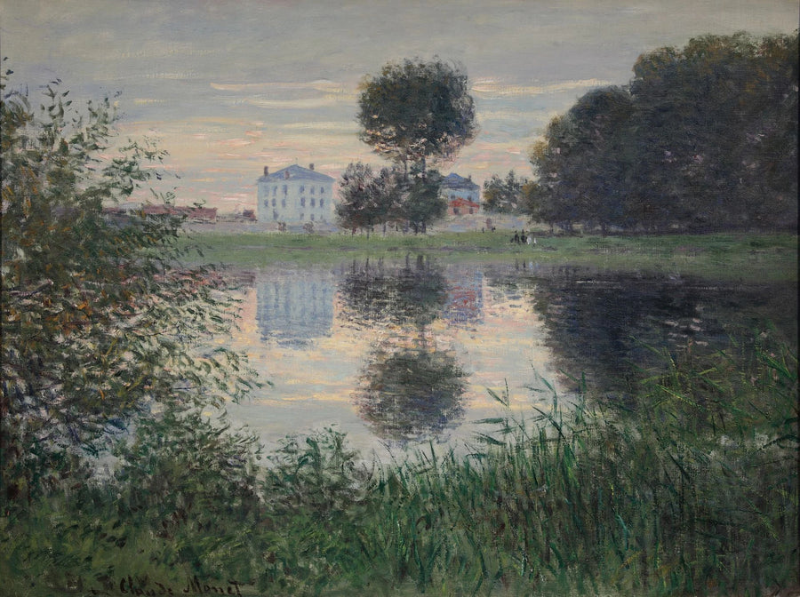 Kugletræet, Argenteuil W397 - Claude Monet