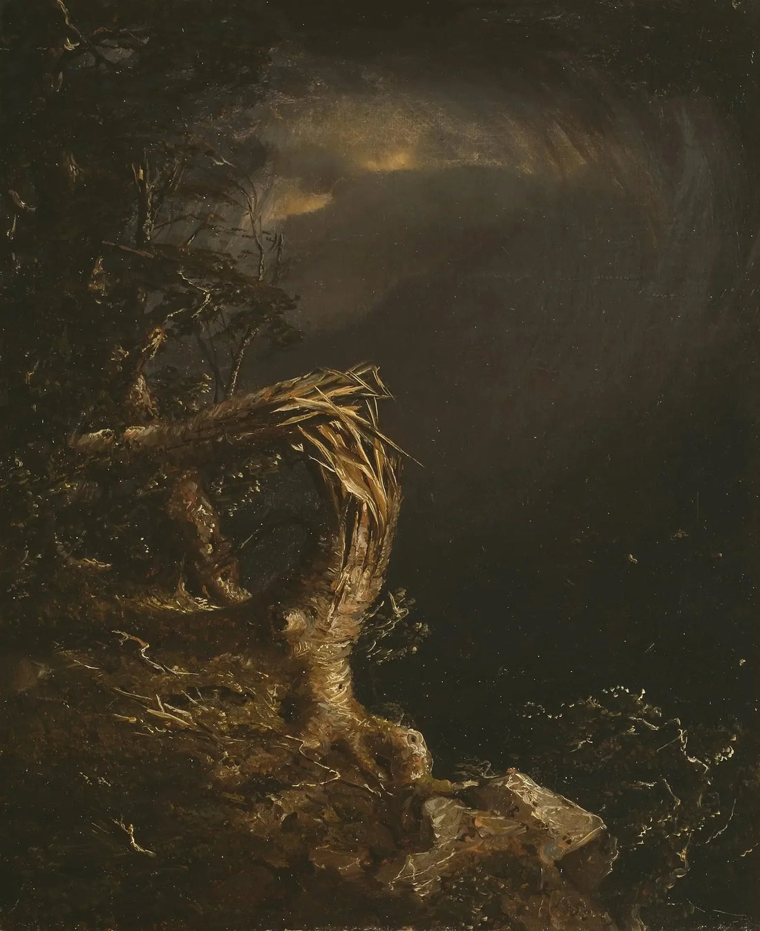 Tordenskyet træ - Jasper Francis Cropsey