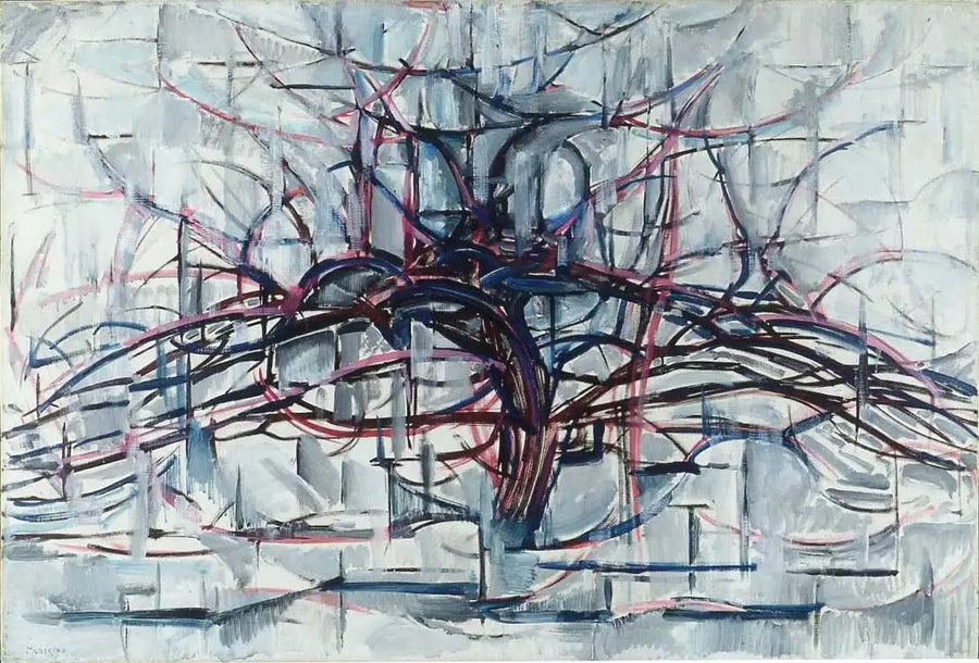 Vandret træ - Piet Mondrian