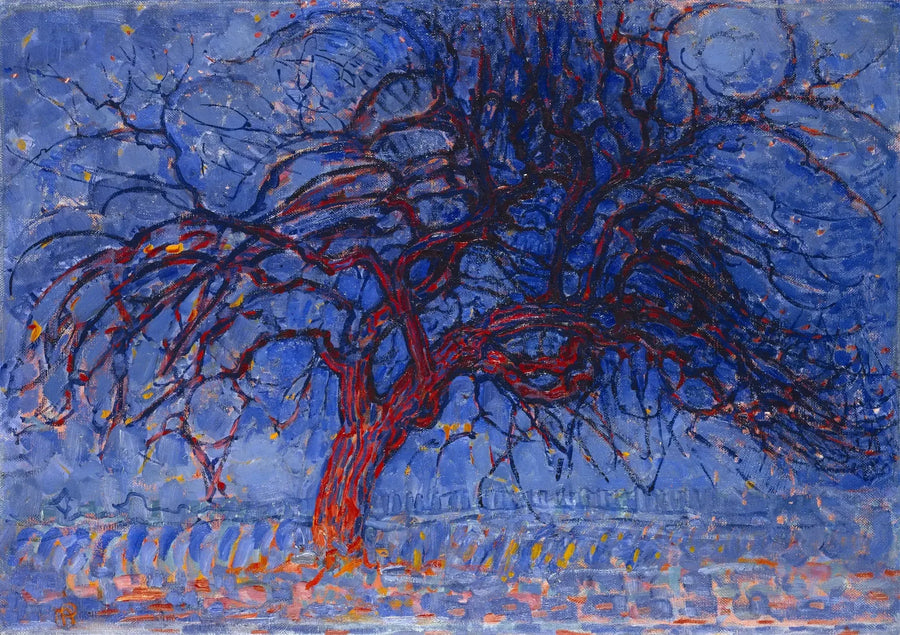 Rød træ - Piet Mondrian