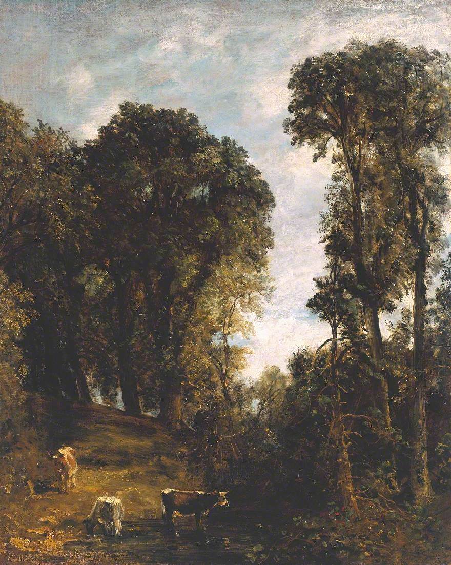 Træer i Hampstead - John Constable