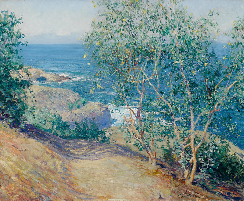 Indiske tobakstræer, La Jolla - Guy Rose