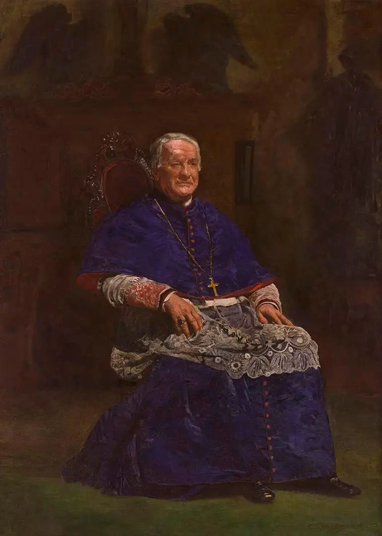 Biskop James Frederick Wood - Thomas Eakins