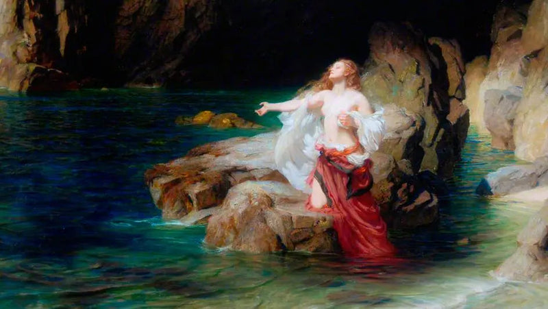 Ariane forladt af Theseus - Herbert Draper