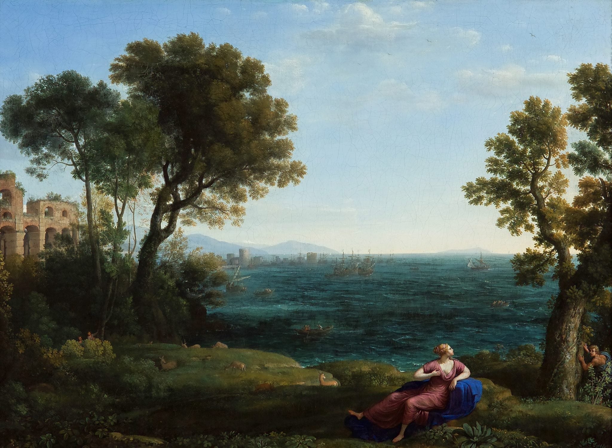 Ariane og Bacchus på Naxos - Claude Lorrain