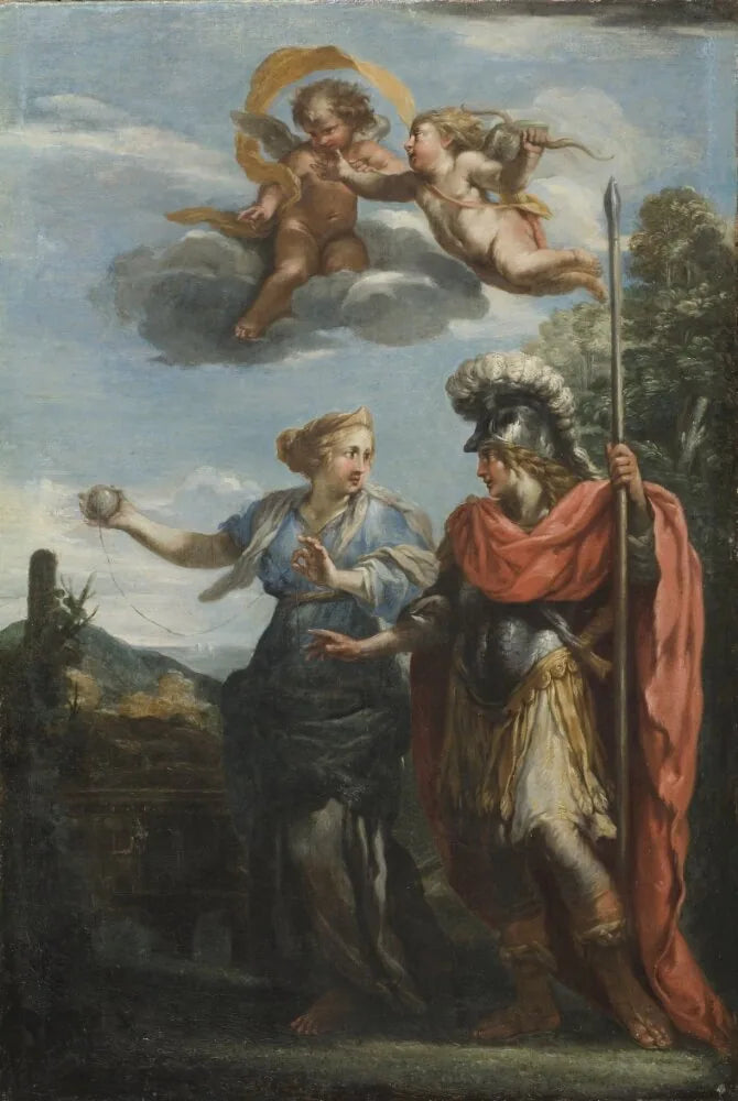 Ariane og Theseus - Pietro da Cortona