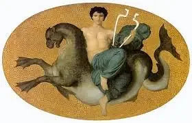 Arion på et havmonster - Bouguereau