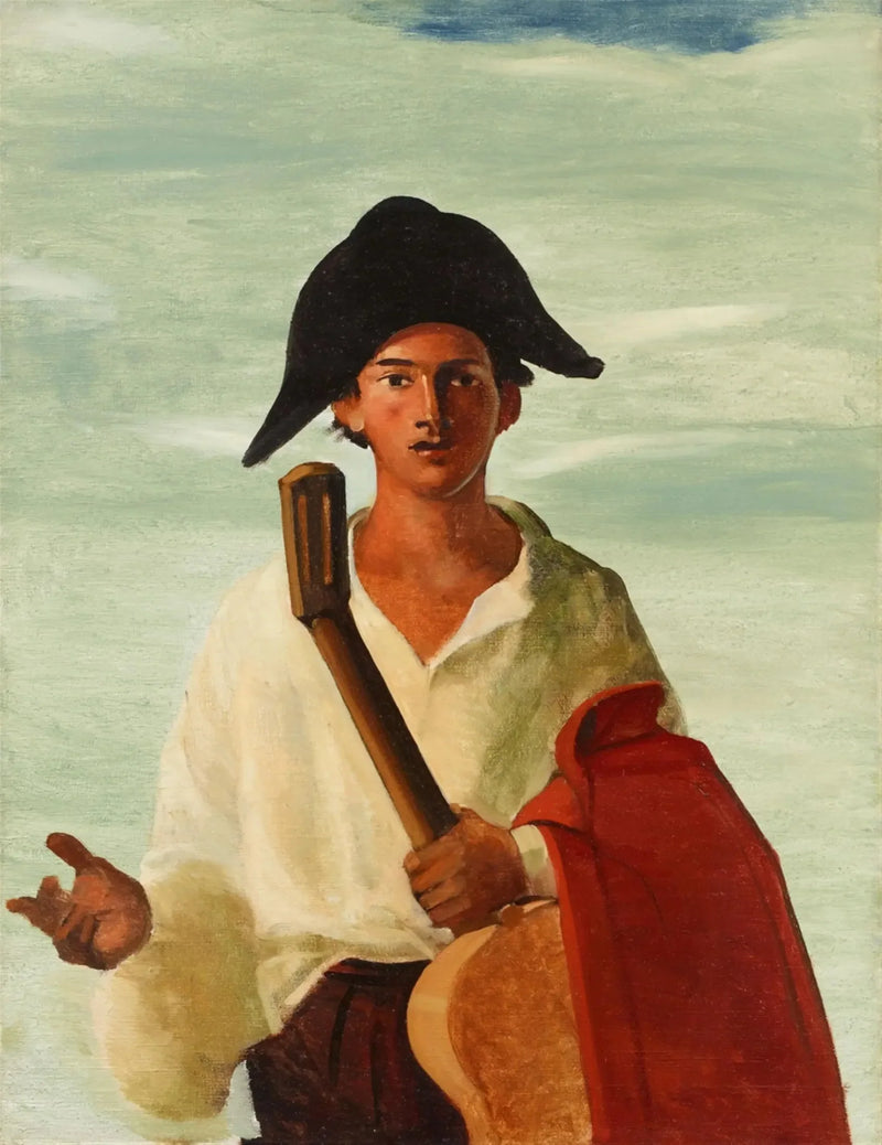 Arlequin holder en guitar - André Derain