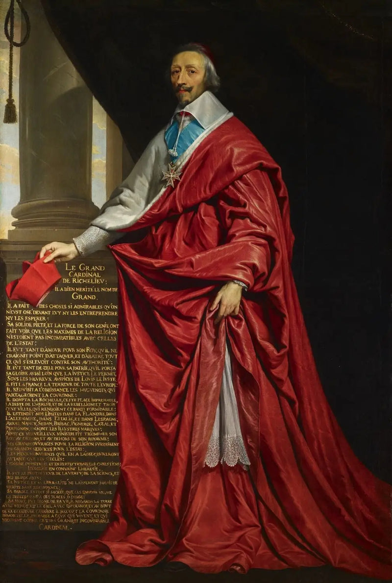 Armand, kardinal de Richelieu (1585-1642) - Philippe de Champaigne