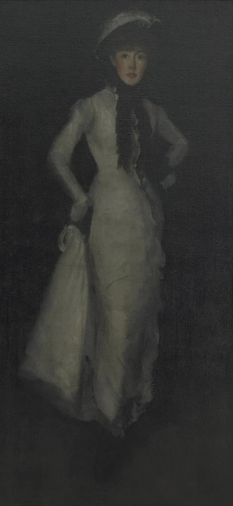Arrangement i hvid og sort - James Abbott McNeill Whistler