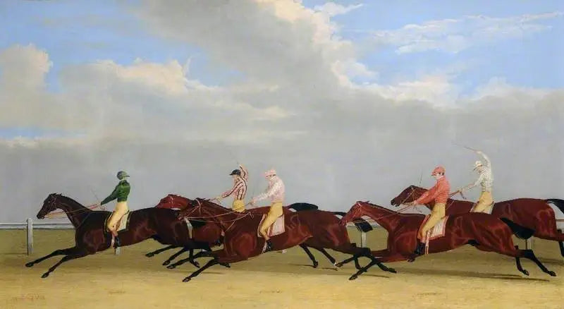 Ankomsten af Guldpokalen fra 1827 - John Frederick Herring, Sr.