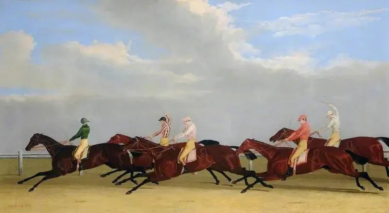 Ankomsten af Guldpokalen fra 1827 - John Frederick Herring, Sr.