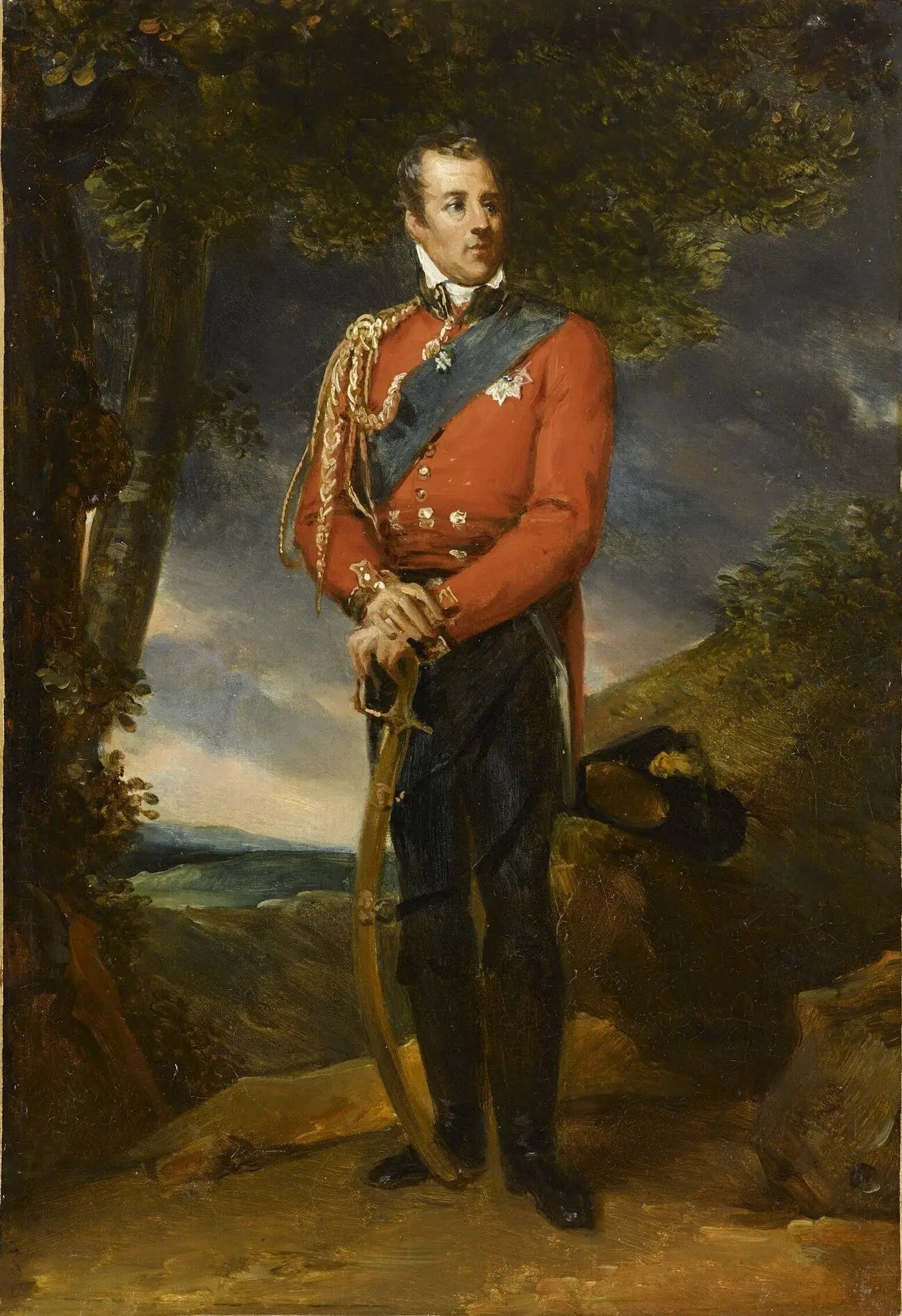 Arthur Wellesley, duc de Wellington (1769-1852) - François Gérard image 3 reproduction de peinture à l’huile