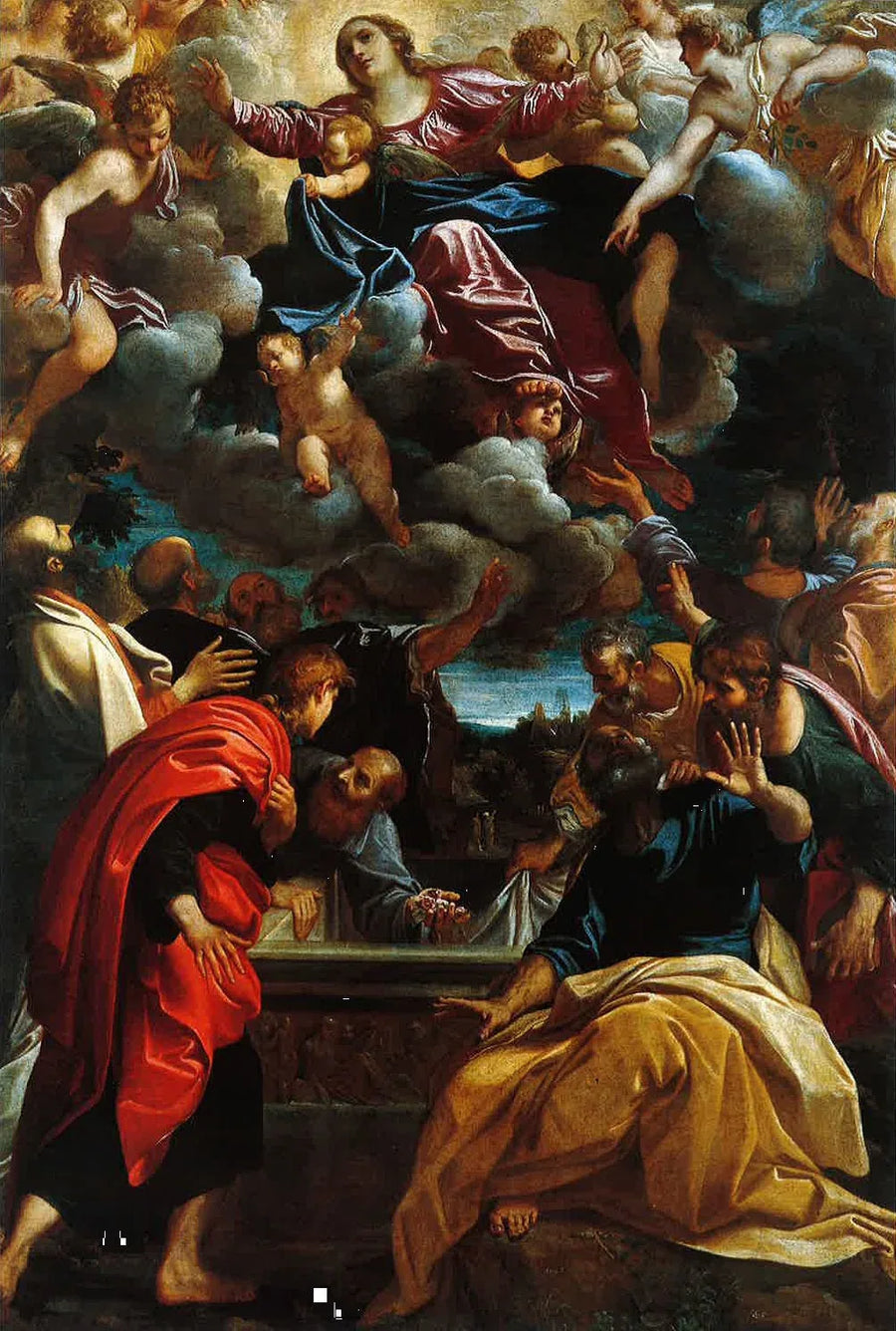 Jomfru Marias Himmelfart - Annibale Carracci
