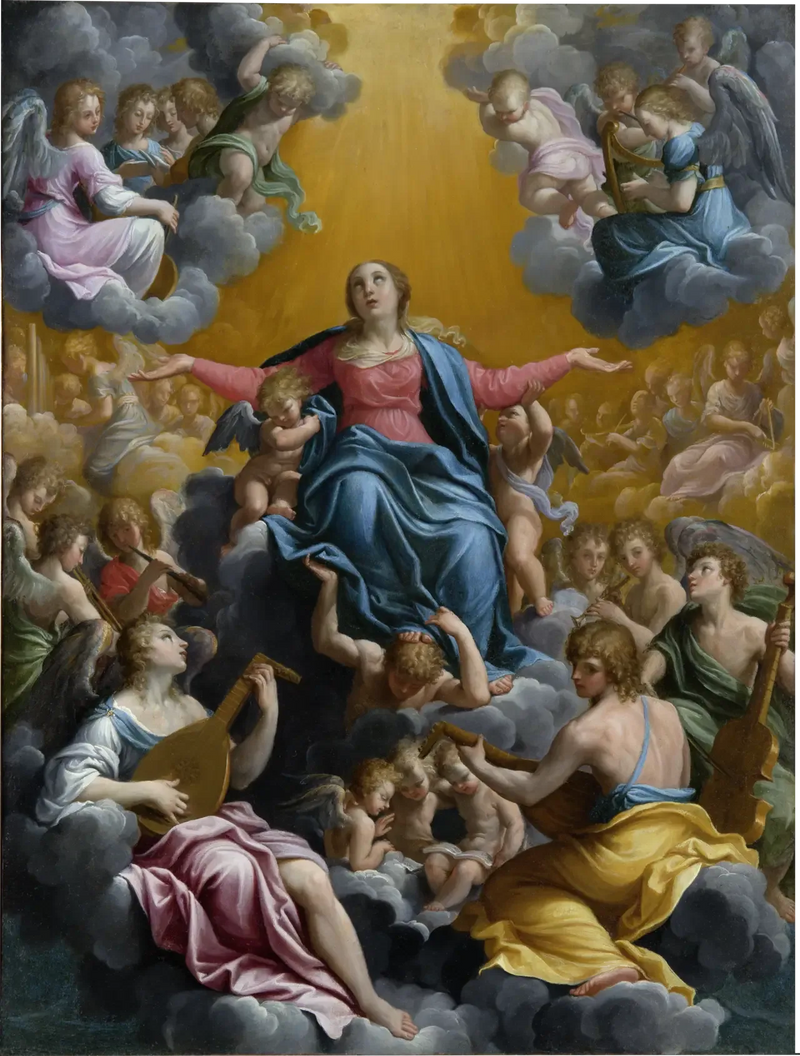 Jomfru Marias Antagelse - Guido Reni