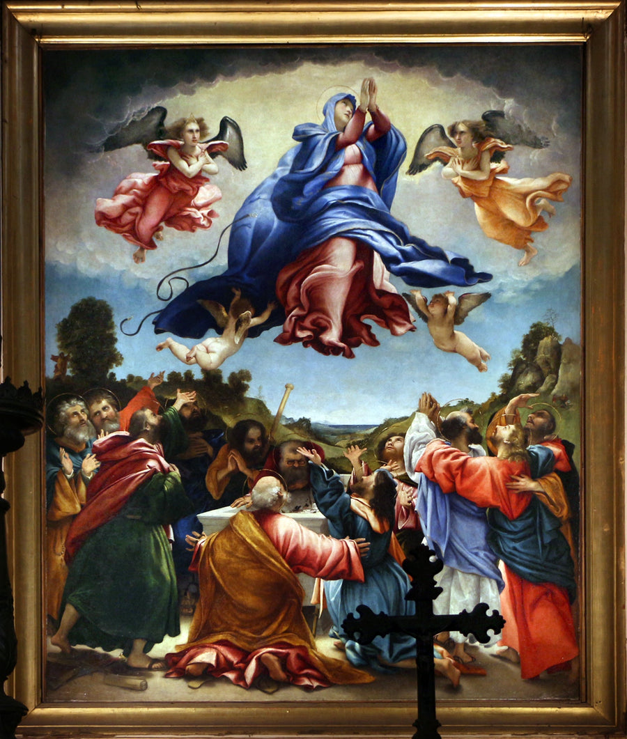 Assunção da Virgem (Lotto Celana) - Lorenzo Lotto