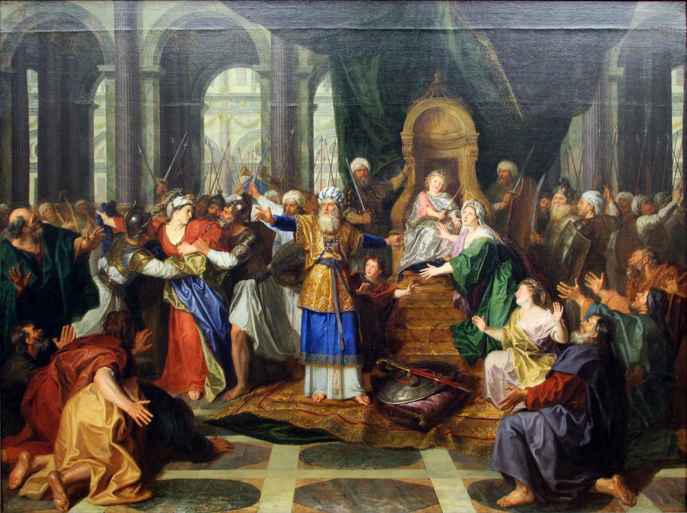 Athalie chassée du temple - Antoine Coypel